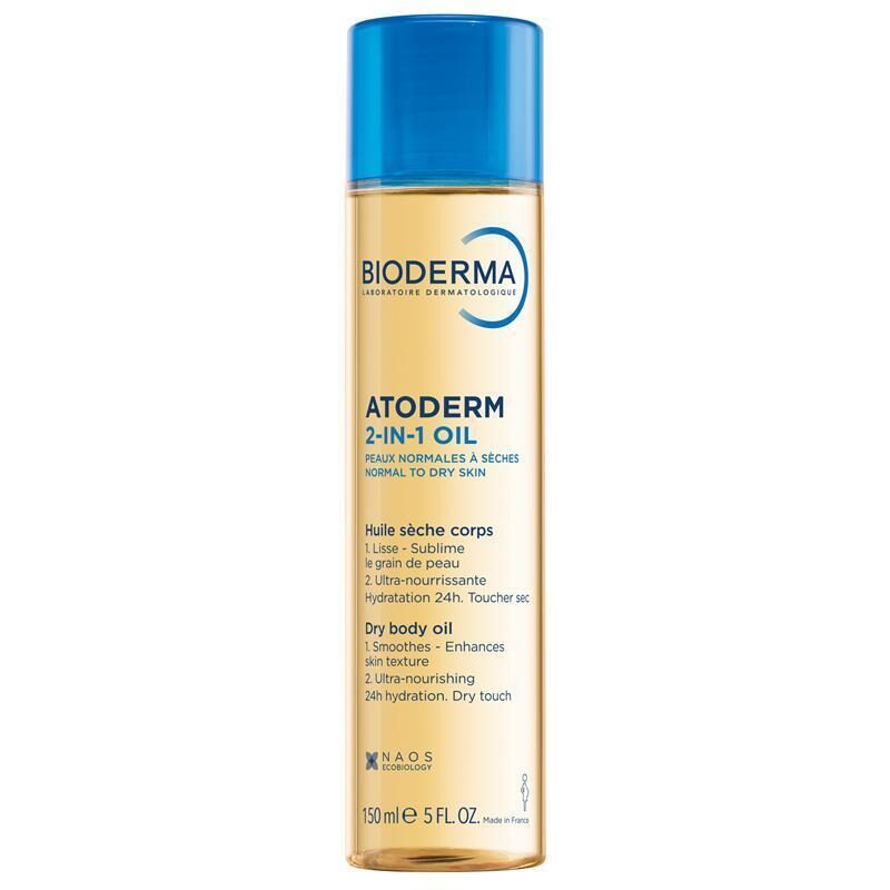 Bioderma Atoderm 2-in-1 Oil sausā ķermeņa