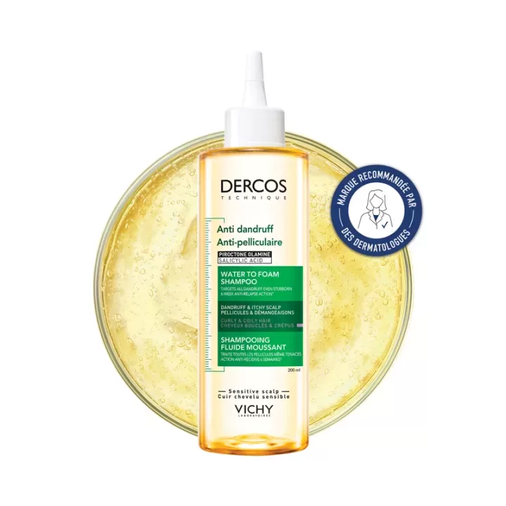 Vichy Dercos Anti-Dandruff Water to Foam