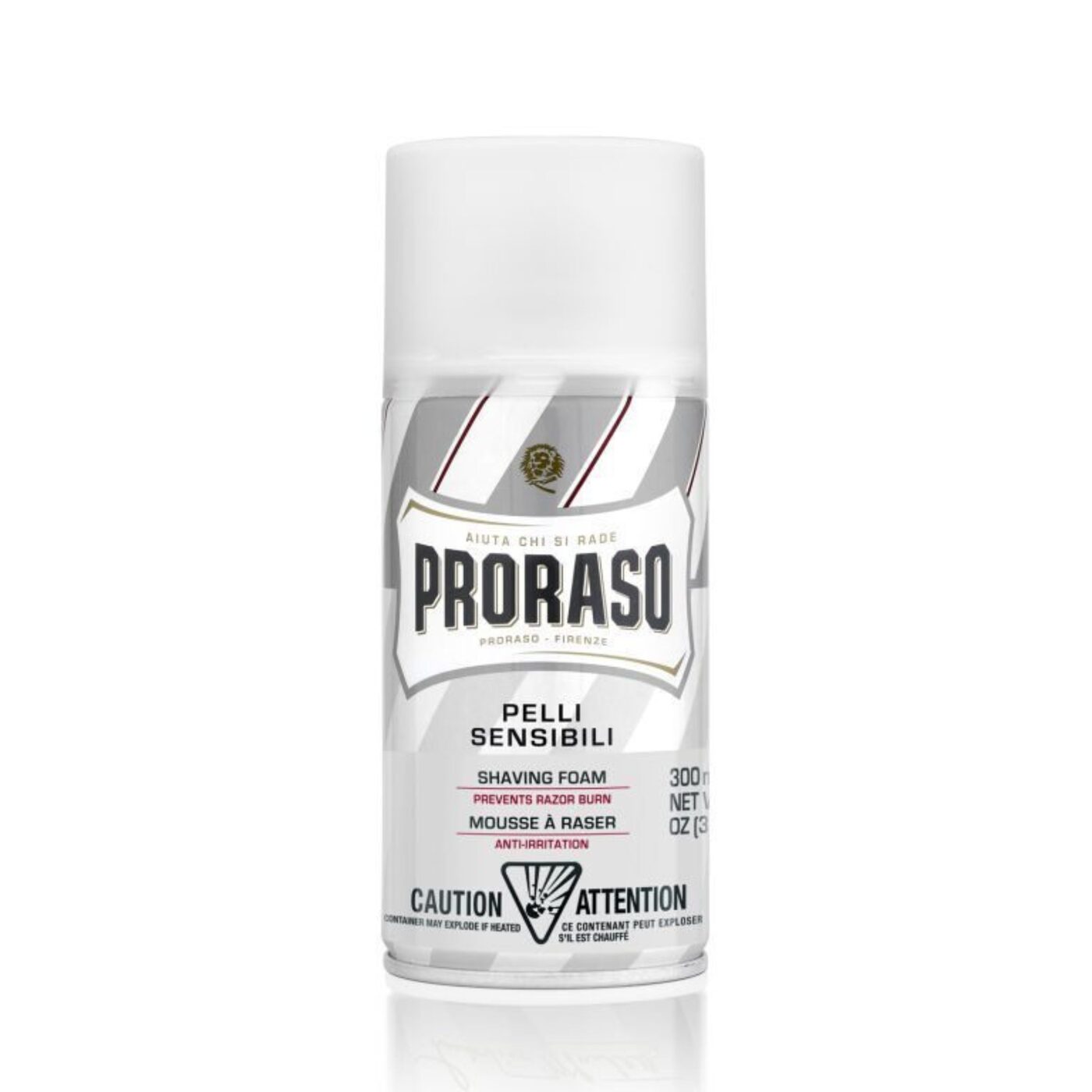 Proraso Sensitive Skin Shaving Foam skūšanās