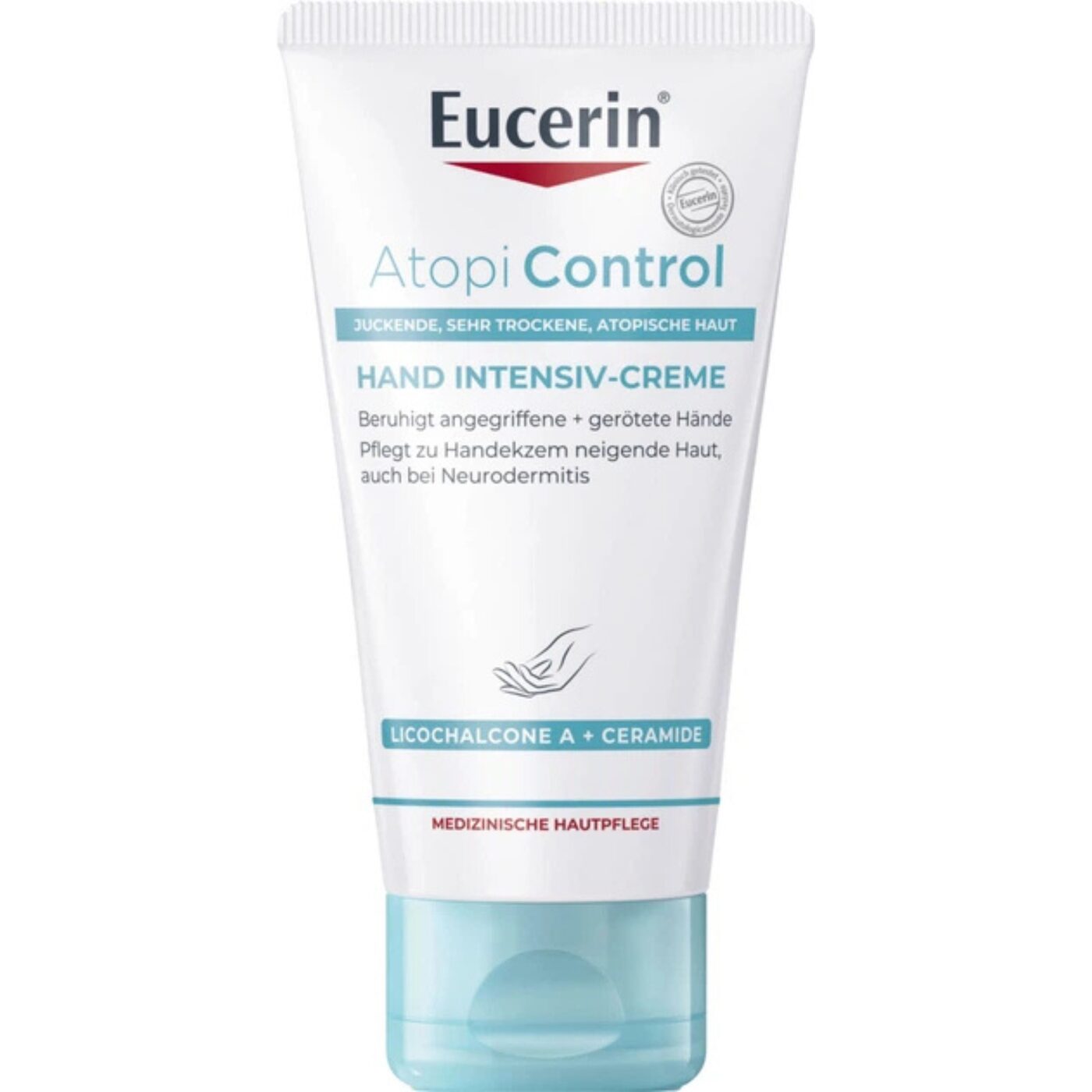 Eucerin AtopiControl roku krēms sausai, ļoti