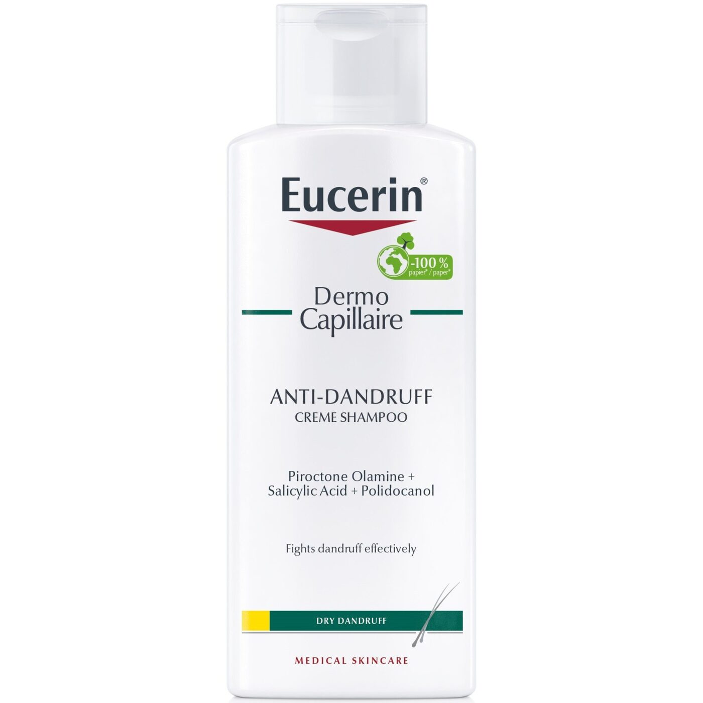 Eucerin DermoCapillaire šampūns sausai galvas ādai