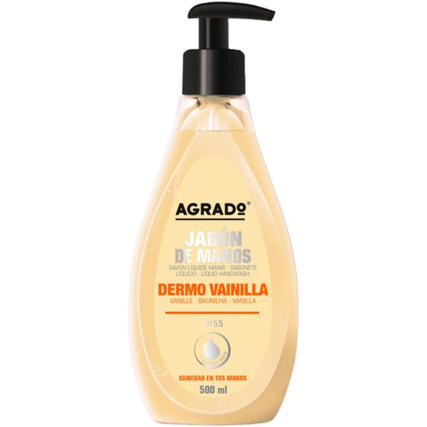 Agrado Vanilla šķidrās roku ziepes ar