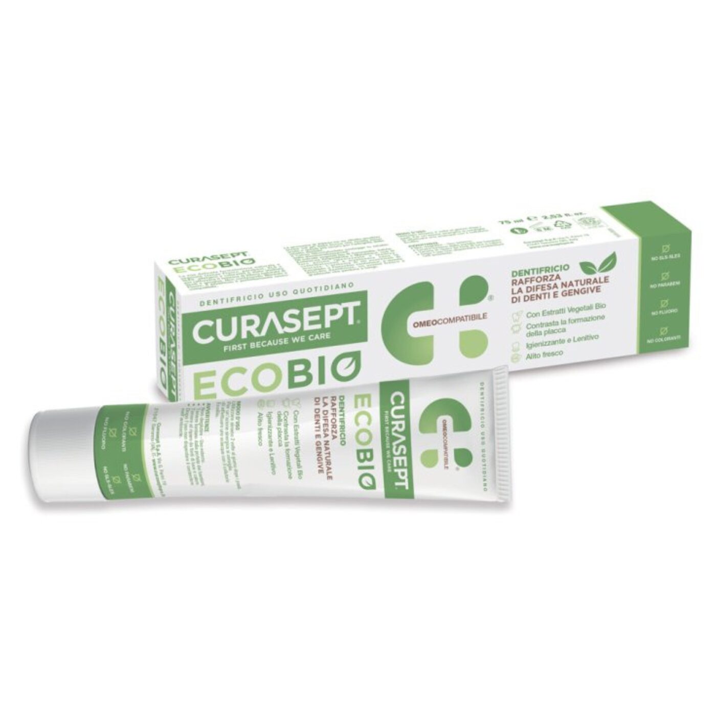 Curasept EcoBio Dentif dabīga zobu pasta