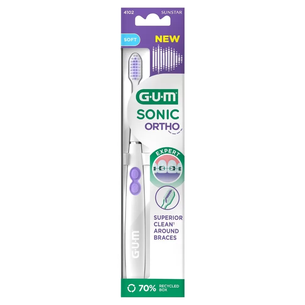 Gum Sonic Power Ortho zobu birste