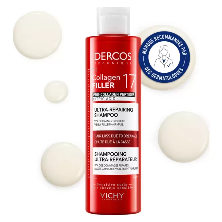 Vichy Dercos Ultrarepairing Collagen 17 īpaši