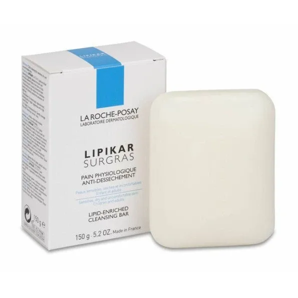 La Roche-Posay Lipikar Surgras attīrošās ziepes