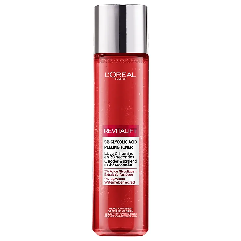 L'Oréal Paris Revitalift 5% Glycolic Acid pīlinga toniks sejai 180 ml