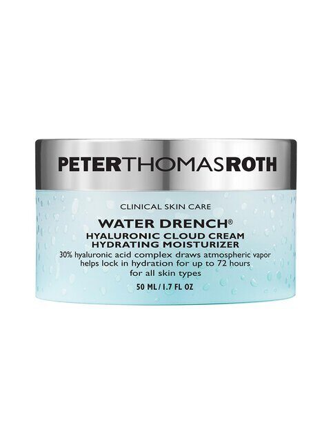 Peter Thomas Roth Water Drench Hyaluronic Cloud Cream Hydrating Moisturizer + Earplug (4 cm, juodas)