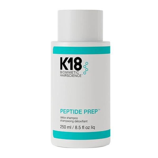 Giliai valantis šampūnas K18 Biomimetic Hairscience Peptide Prep Detox 250 ml