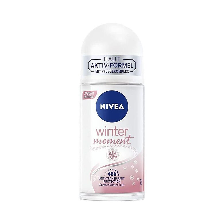 NIVEA Winter Moment rullīša antiperspirants sievietēm 50 ml.