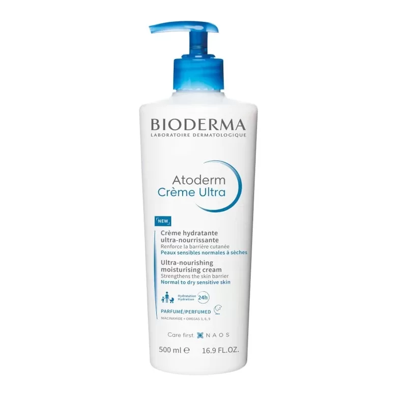 Bioderma Atoderm Cream Ultra toitev kreem kuivale ja väga kuivale nahale, 500 ml