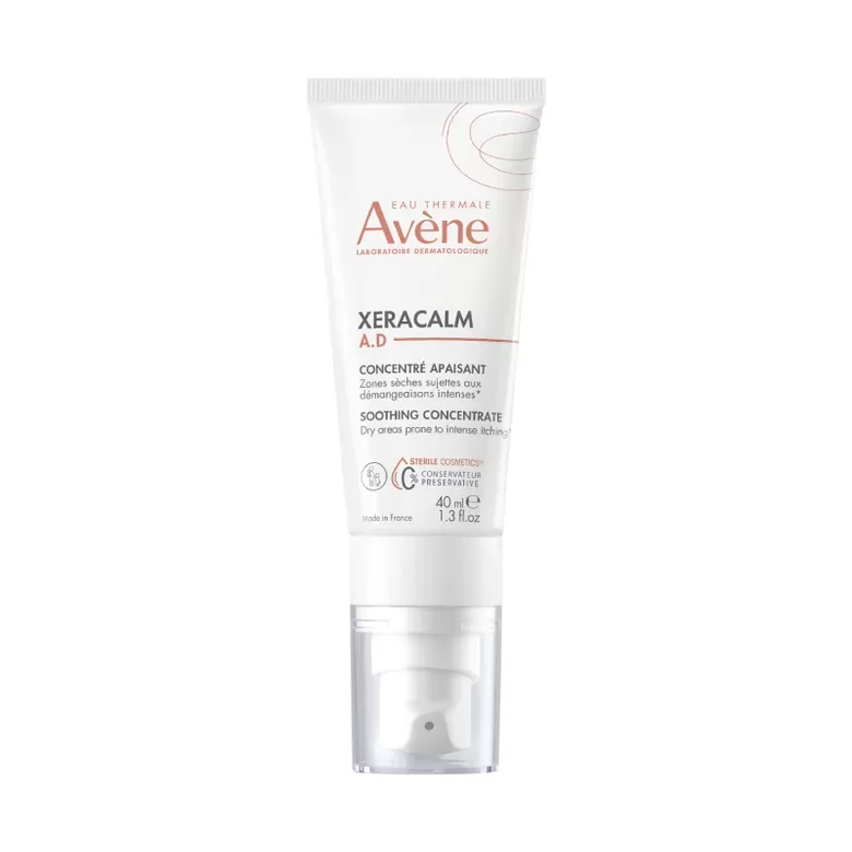 Nomierinošs koncentrāts jutīgai un ļoti sausai ādai Avène XeraCalm A.D Soothing 40 ml