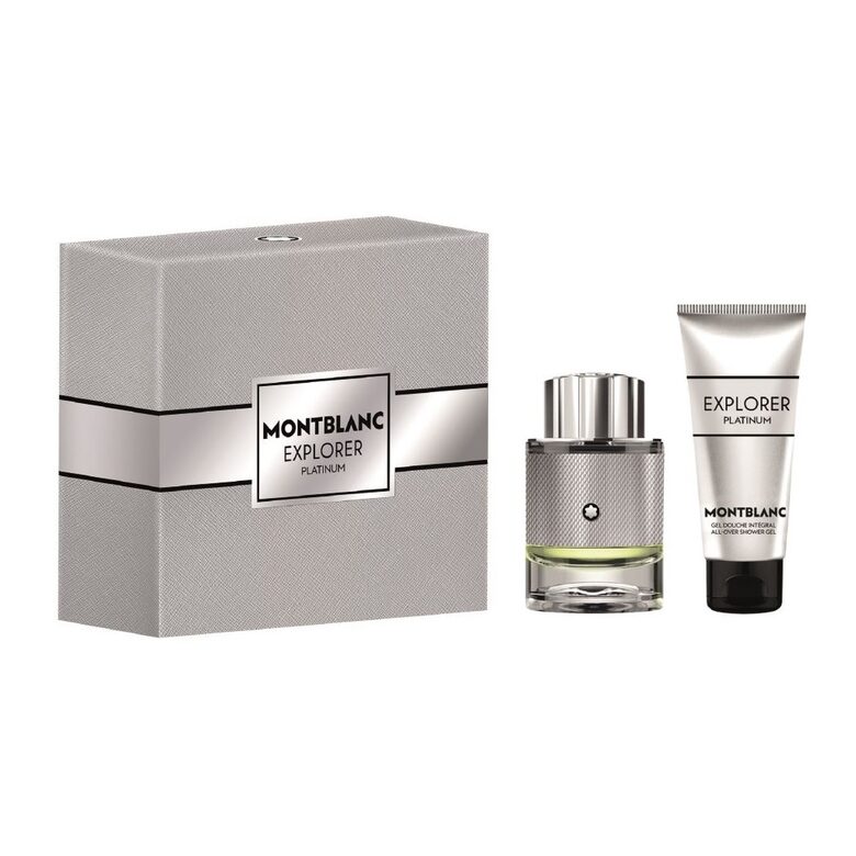 Montblanc Explorer Platinum dovanų rinkinys: EDP 60 ml + dušo želė 100 ml