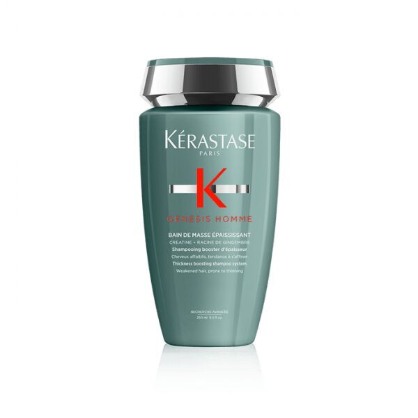 Sabiezinošs šampūns Kérastase Genesis Homme Bain de Masse Épaississant (250 ml)