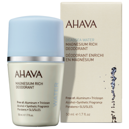 AHAVA mineralinis rutulinis dezodorantas moterims, 50 ml