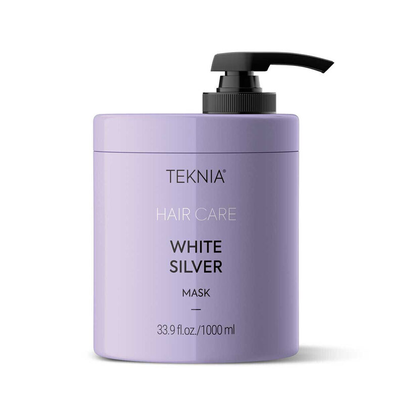 Lakme Teknia White Silver Kaukė (Veganiška formulė) – 1000 ml