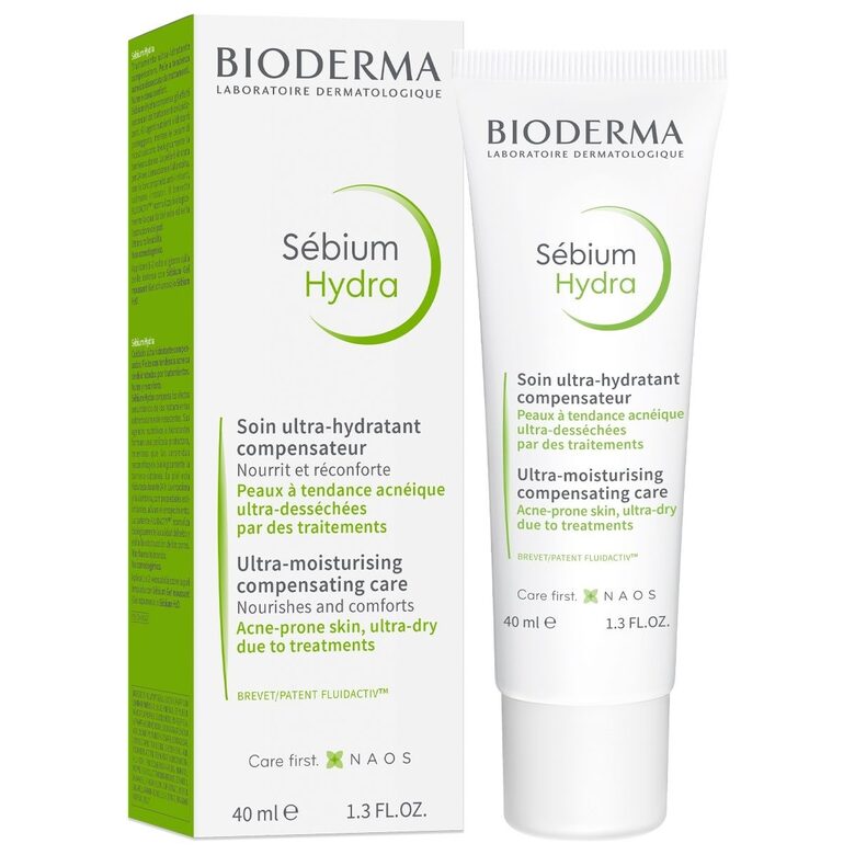 Drėkinamasis kompensuojamasis kremas Bioderma Sébium Hydra 40 ml