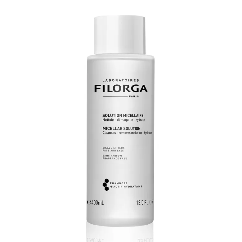 Maiga, bet efektīva micelārā ūdens formula Filorga Anti-Aging Micellar Solution 400ml