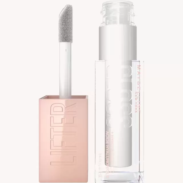 Drėkinamasis lūpų blizgis su hialurono rūgštimi Maybelline Lifter Gloss 25 atspalvio Taffy