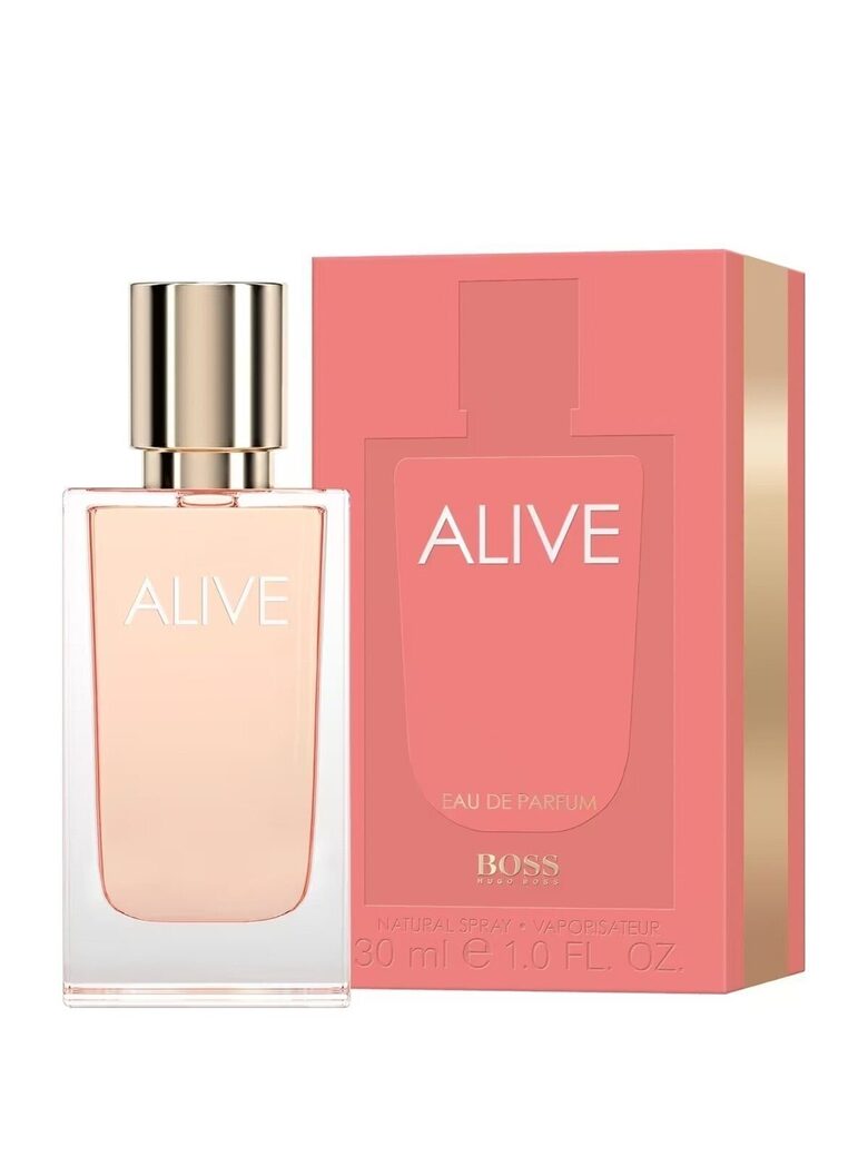 Medienos aromatas su obuolių natomis BOSS Alive Eau de Parfum, 30 ml