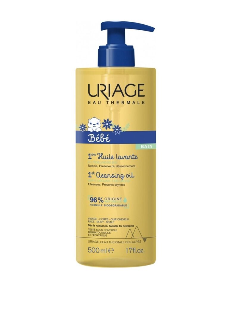 Uriage Bébé pirmasis valomasis aliejus, 500 ml