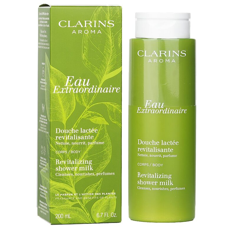 Clarins Eau Extraordinaire Revitalizing Shower Milk, 200 ml
