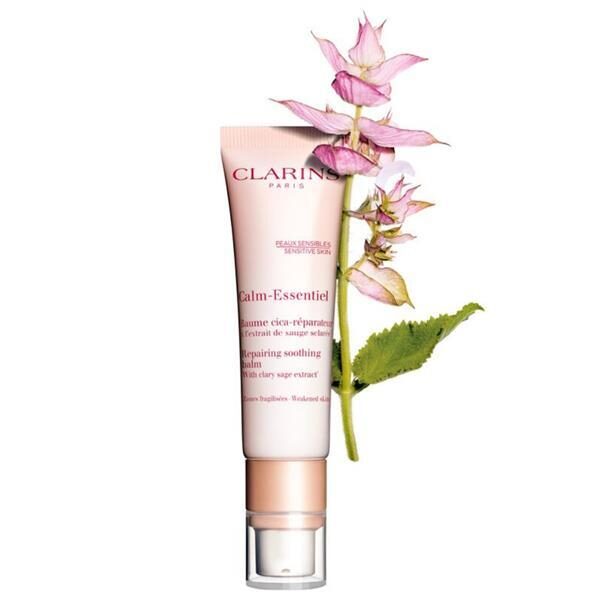 Clarins Calm-Essentiel Soothing Repairing Balm raminamasis ir atkuriamasis balzamas jautriai odai, 30 ml