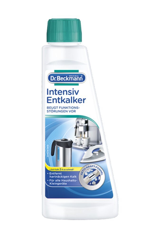 Intensīvs atkaļķošanas līdzeklis sadzīves ierīcēm Dr. Beckmann Intensive Descaler 250 mL