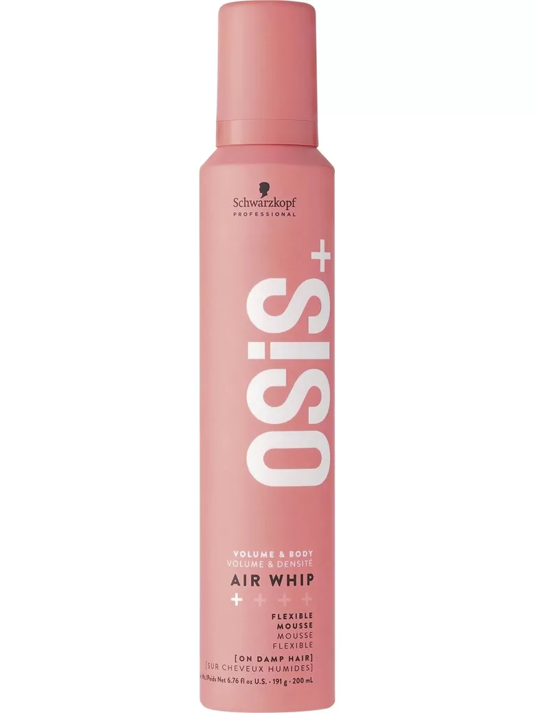 Lengvos plaukų putos, suteikiančios apimties, „Schwarzkopf Professional OSiS+ Air Whip“, 200 ml