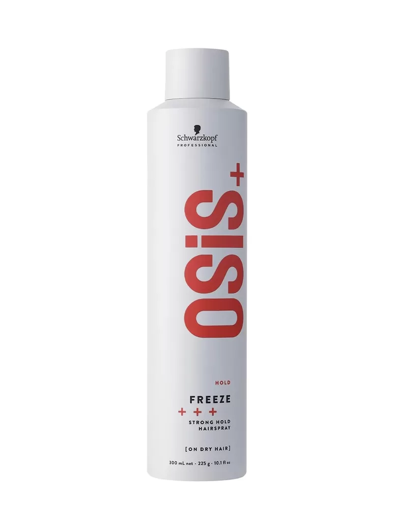 Profesionalus stiprios fiksacijos plaukų lakas „Schwarzkopf Professional OSiS+ Freeze“, 300 ml