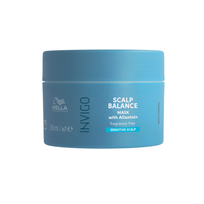 Raminanti ir drėkinanti plaukų kaukė Wella Invigo Scalp Balance Fragrance-Free 150 ml