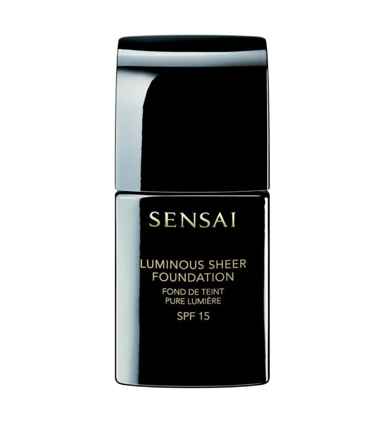 Tonālais krēms ar izgaismojošu efektu  Sensai Luminous Sheer Foundation SPF15 102 Ivory Beige 30ml