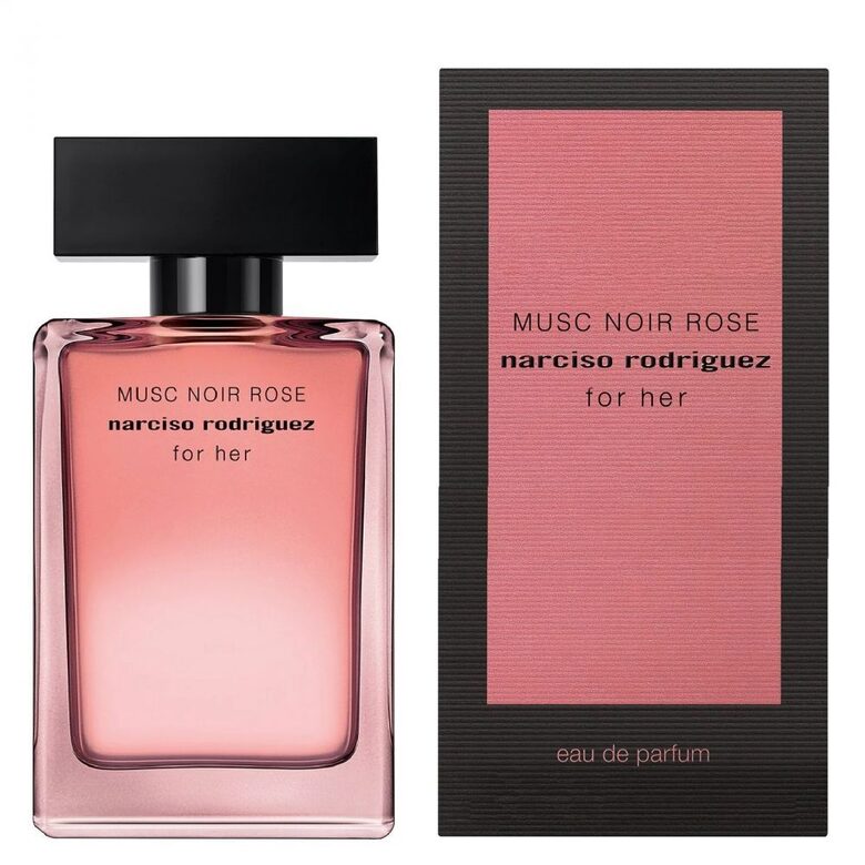 Jausmingas, moteriškas ir švelnus kvapas Narciso Rodriguez Musc Noir Rose Eau De Parfum 100 ml