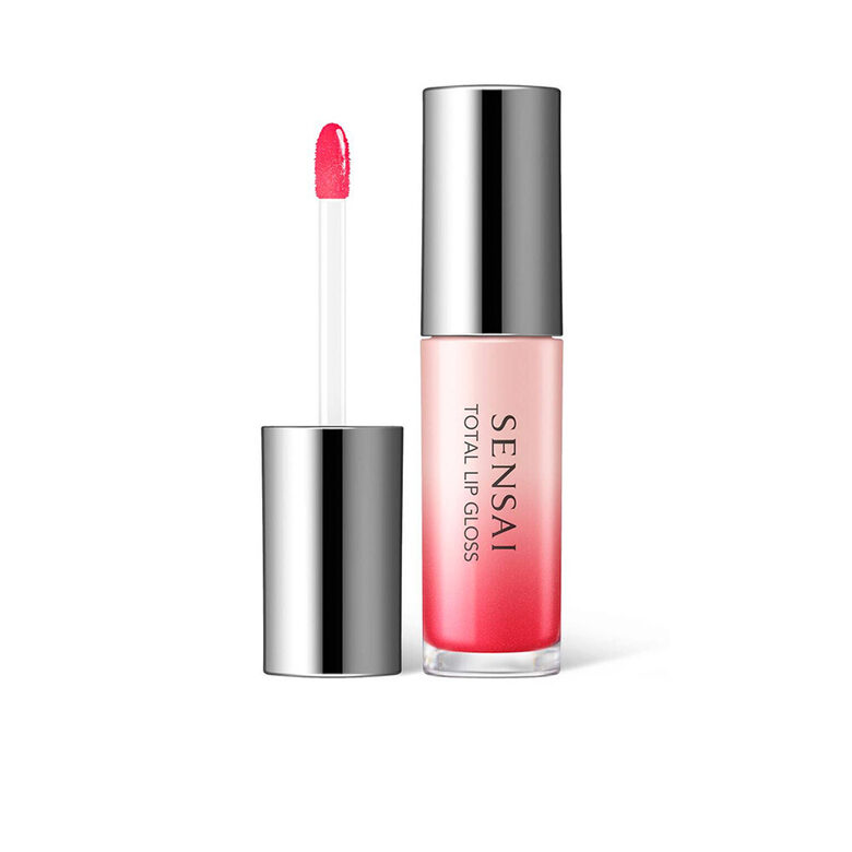 Aukštos kokybės lūpų blizgis Sensai Total Lip Gloss atspalvio Akebono Red, 45 ml