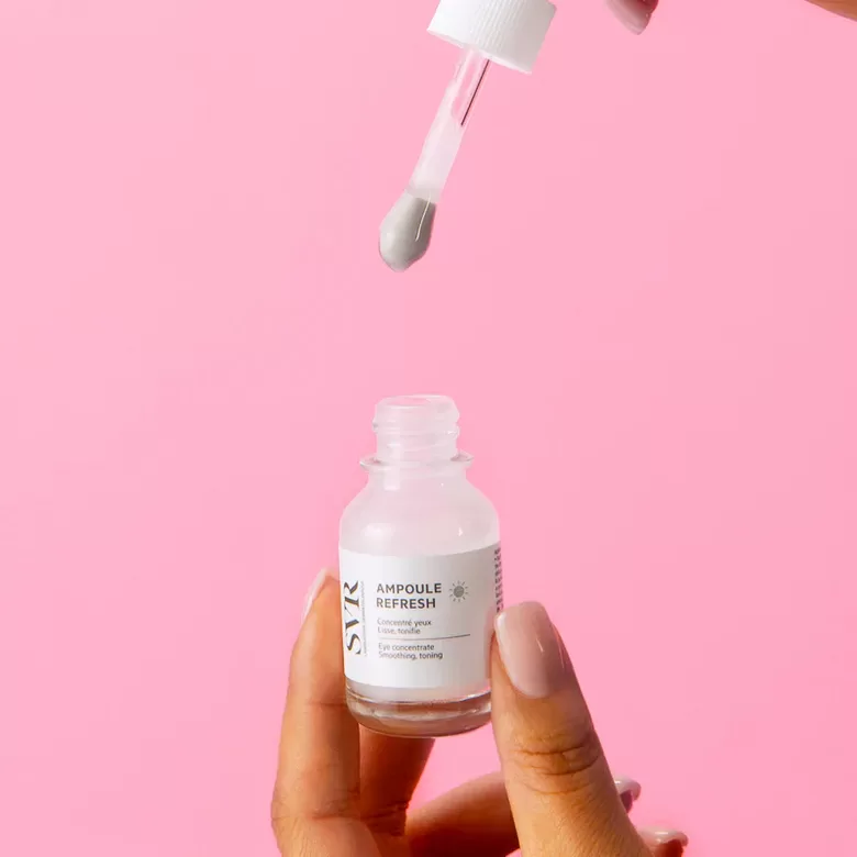 SVR Ampoule Refresh – Silmaümbruse seerum hüaluroonhappe, peptiidide ja kofeiiniga, 15 ml