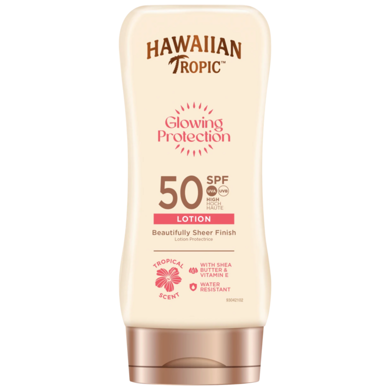 Солнцезащитный лосьон с высокой степенью защиты Hawaiian Tropic SPF 50, 180 мл