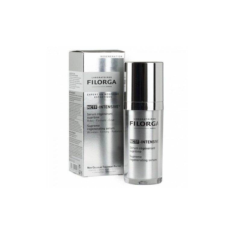 Intensyvus atkuriamasis ir odos stangrumą gerinantis serumas su vitaminu C Filorga NCEF (30 ml)