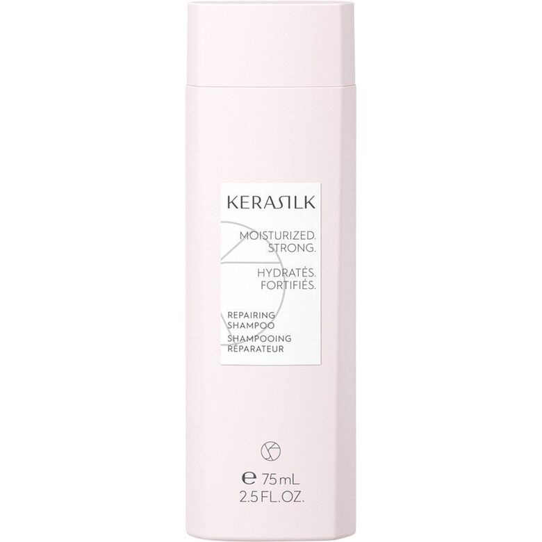 Kerasilk Repairing Shampoo atkuriamasis šampūnas pažeistiems ir nusilpusiems plaukams, 75 ml