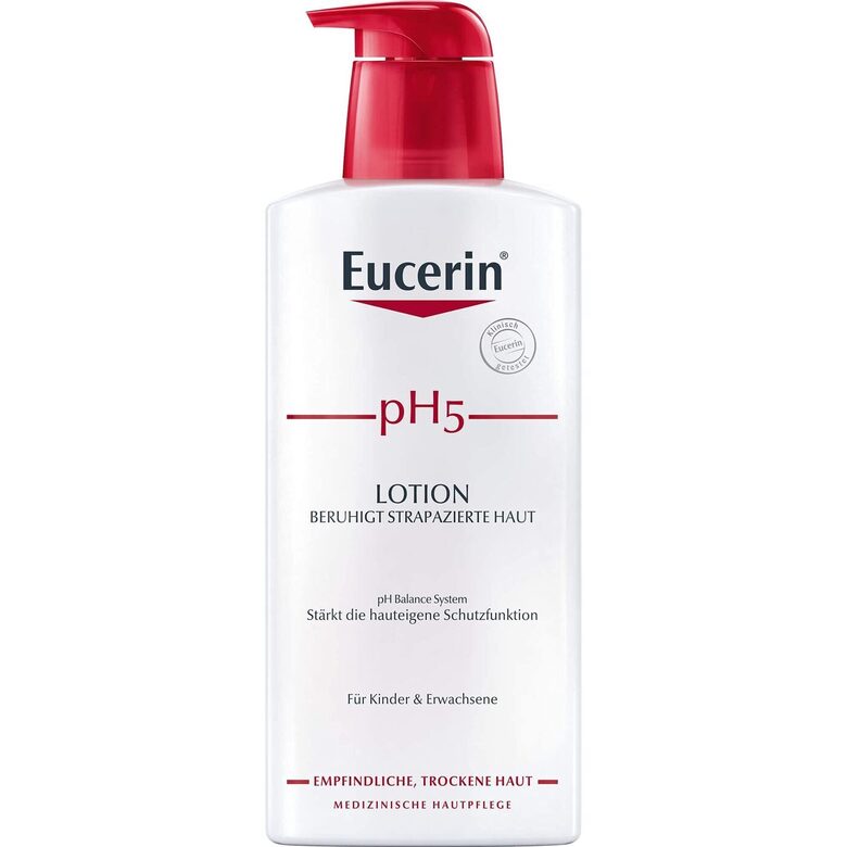 Eucerin pH5 losjons jutīgas un saspringtas ādas nomierināšanai, 400 ml
