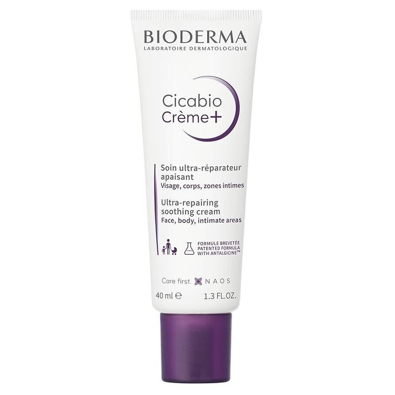 Ypač atkuriamasis ir raminamasis Bioderma Cicabio Cream+ Ultrarepairing Soothing Cream 40 ml
