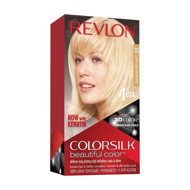 Dažai be amoniako Colorsilk Revlon Ultra švelni natūrali blondinė