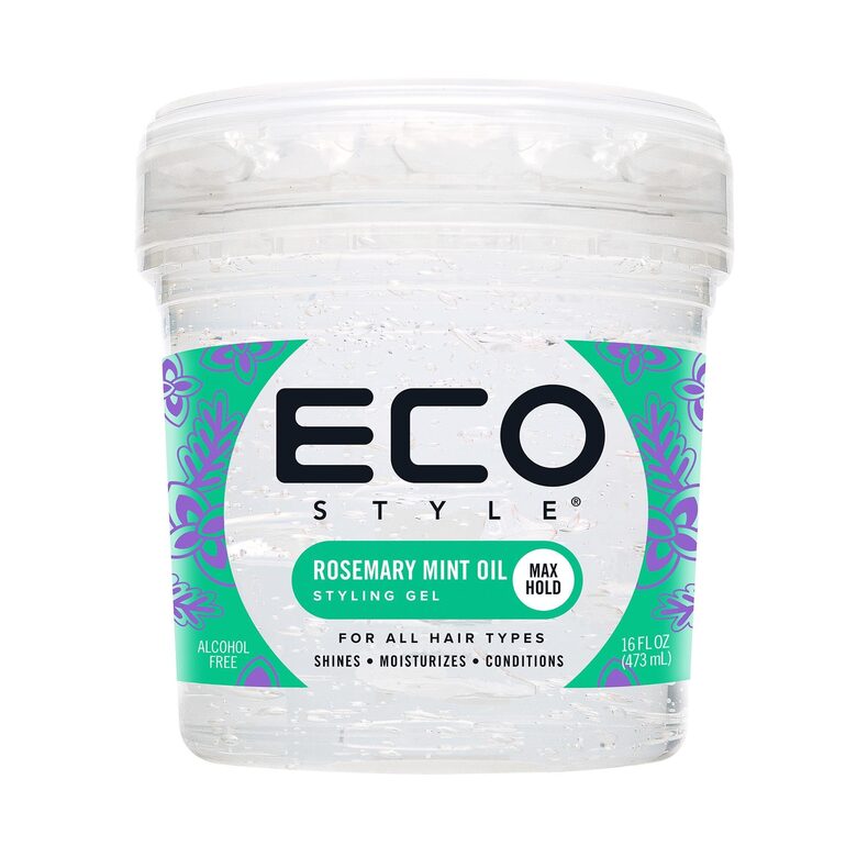 Be alkoholio plaukų gelis Eco Style Rosemary Mint, 473 ml