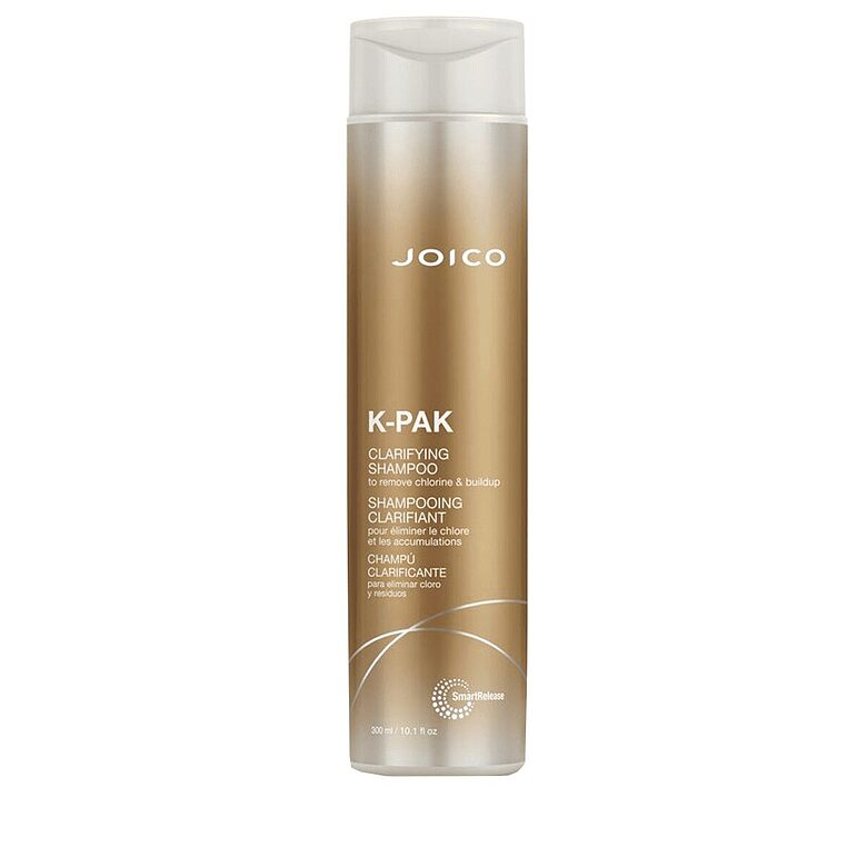 Joico K-PAK Daily Clarifying Shampoo глубоко очищающий шампунь для удаления хлора и накопившихся загрязнений, 300 мл
