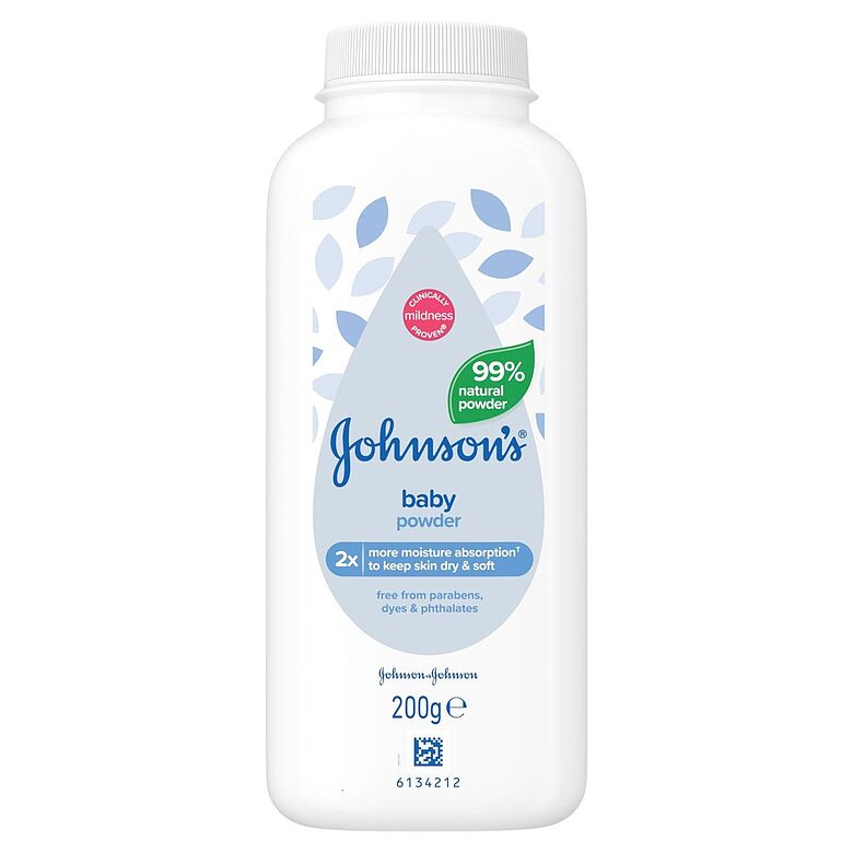 Johnson’s Baby Natural beebipuuder tundlikule nahale 200 g