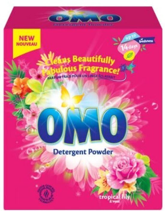 Veļas pulveris Omo Washing Powder Tropical - 100 Washes