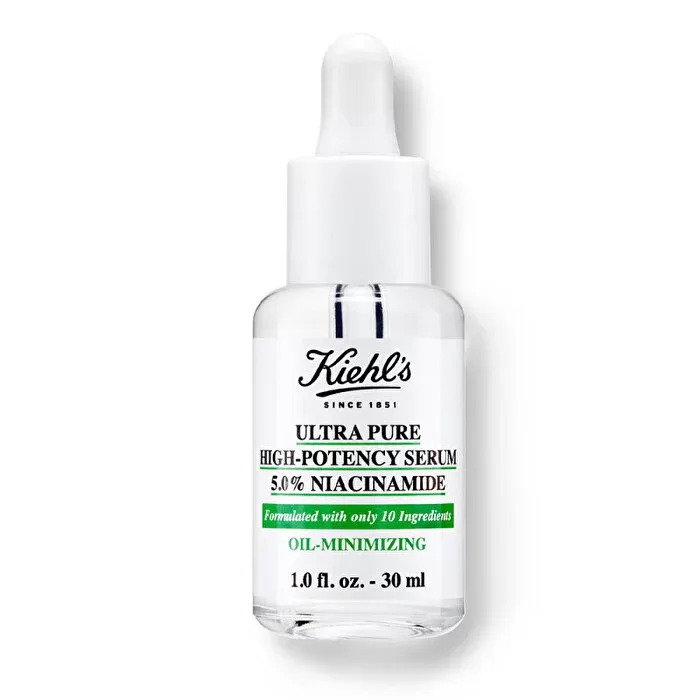 Kiehl's Ultra Pure kõrge potentsi niatsiinamiidi seerum 5% niatsiinamiidiga (vitamiin B3) 30 ml
