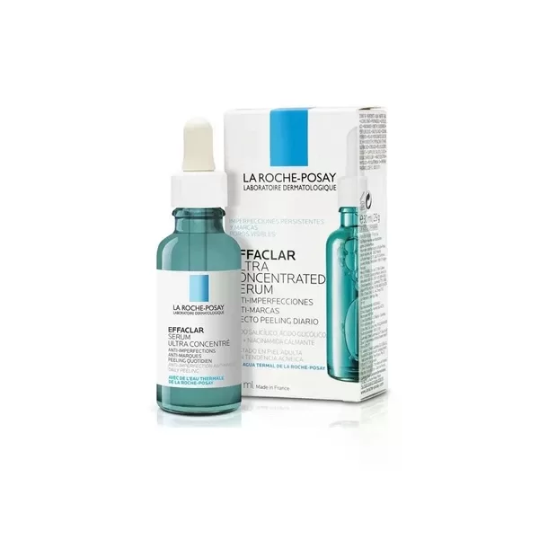 Intensyvus serumas nuo odos netobulumų La Roche-Posay Effaclar Concentrated Face Serum, 30 ml