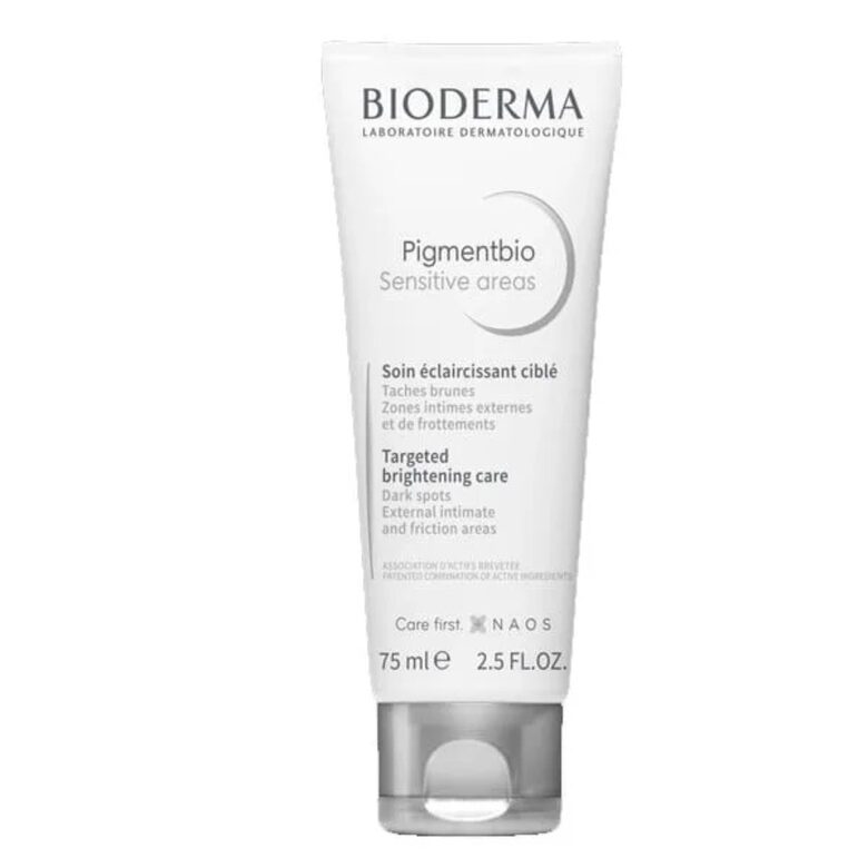 Крем для тела против пигментных пятен Bioderma Pigmentbio Sensitive Areas, 75 мл.