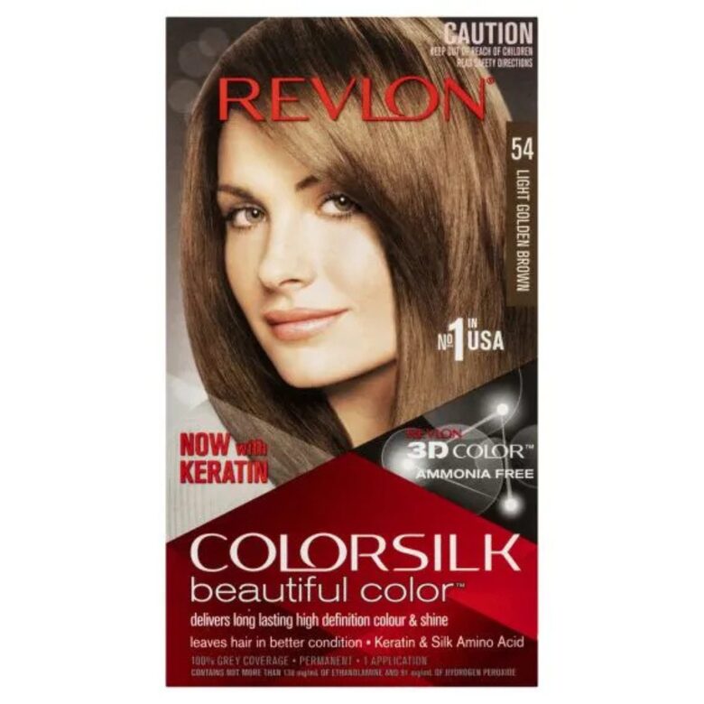 Püsiv juuksevärv Revlon ColorSilk Hair Color 54 Light Golden Brown, 59 ml