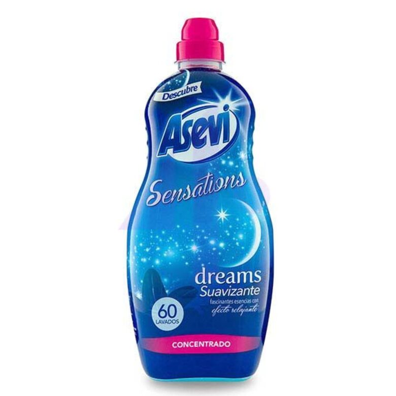 Kontsentreeritud pesupehmendaja Asevi Sensations Dreams, 60 pesukorda, Blue